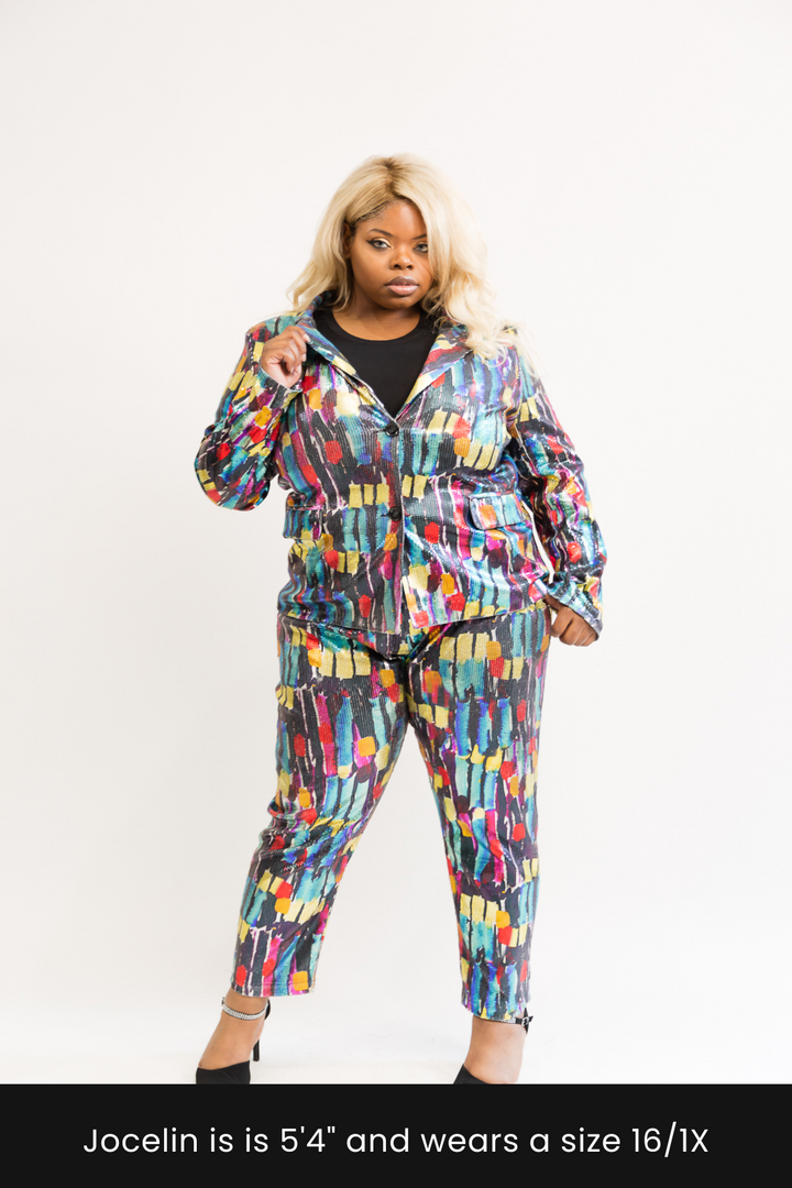 Ultra Luxe Sequin Suit Set