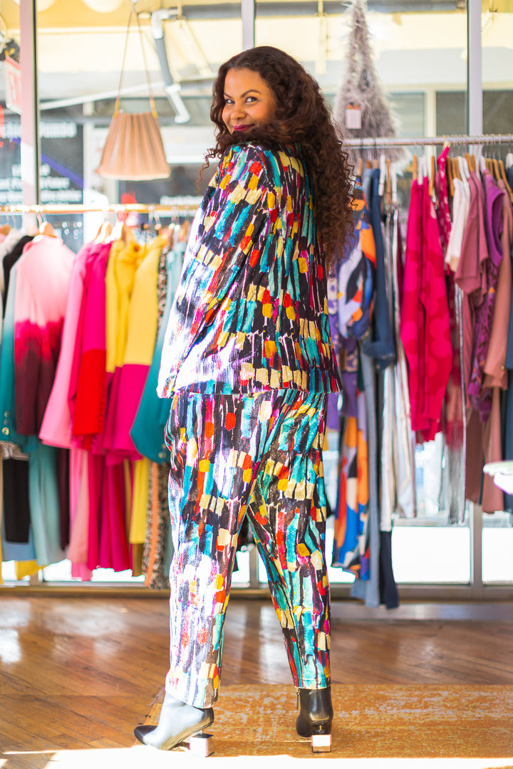 Ultra Luxe Sequin Suit Set