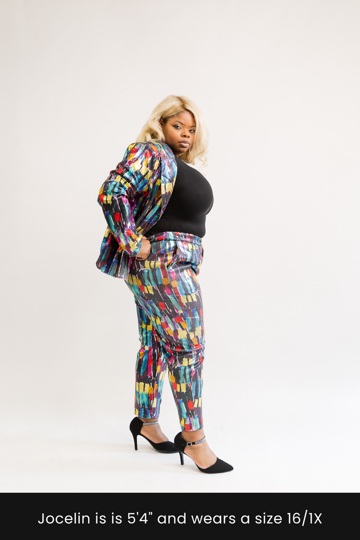Ultra Luxe Sequin Suit Set